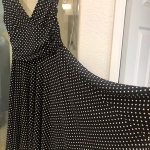 Surplus ft. & bk bodice, full circle dress